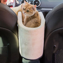 Load image into Gallery viewer, Purry Cat Car Seat Carrier | Cat Carrier in Car | MissyMoMo
