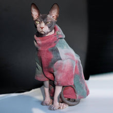 Load image into Gallery viewer, Hypurr Tie Dye Cat Hoodie I | Sphynx Cat with Clothes | MissyMoMo
