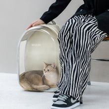 Load image into Gallery viewer, Wulee Clear Bubble Cat Backpack | Travel Carrier For Cats | MissyMoMo
